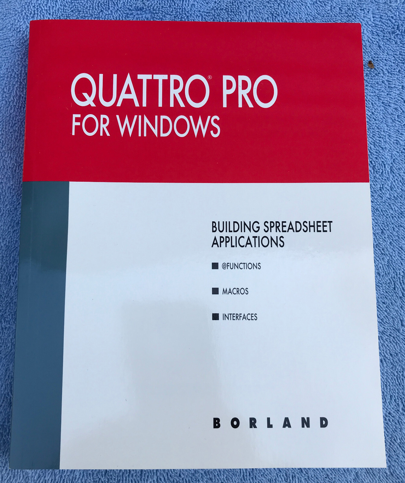 Borland Quattro Pro For Windows Ver 1.0 3.5″ Floppy Disks Guides COMPLETE