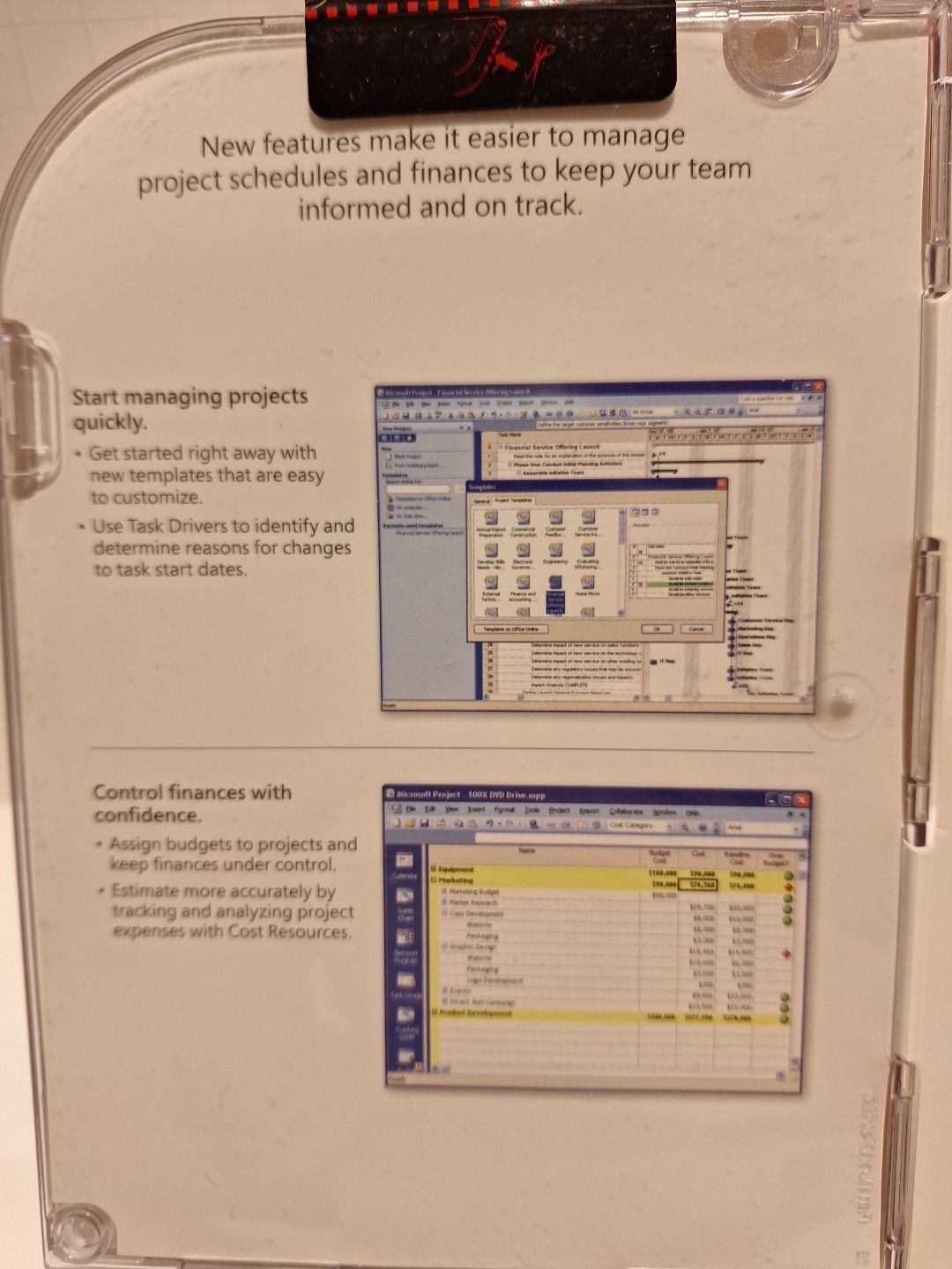 Genuine Microsoft Office Project Standard 2007 Academic Read Desc See Pics