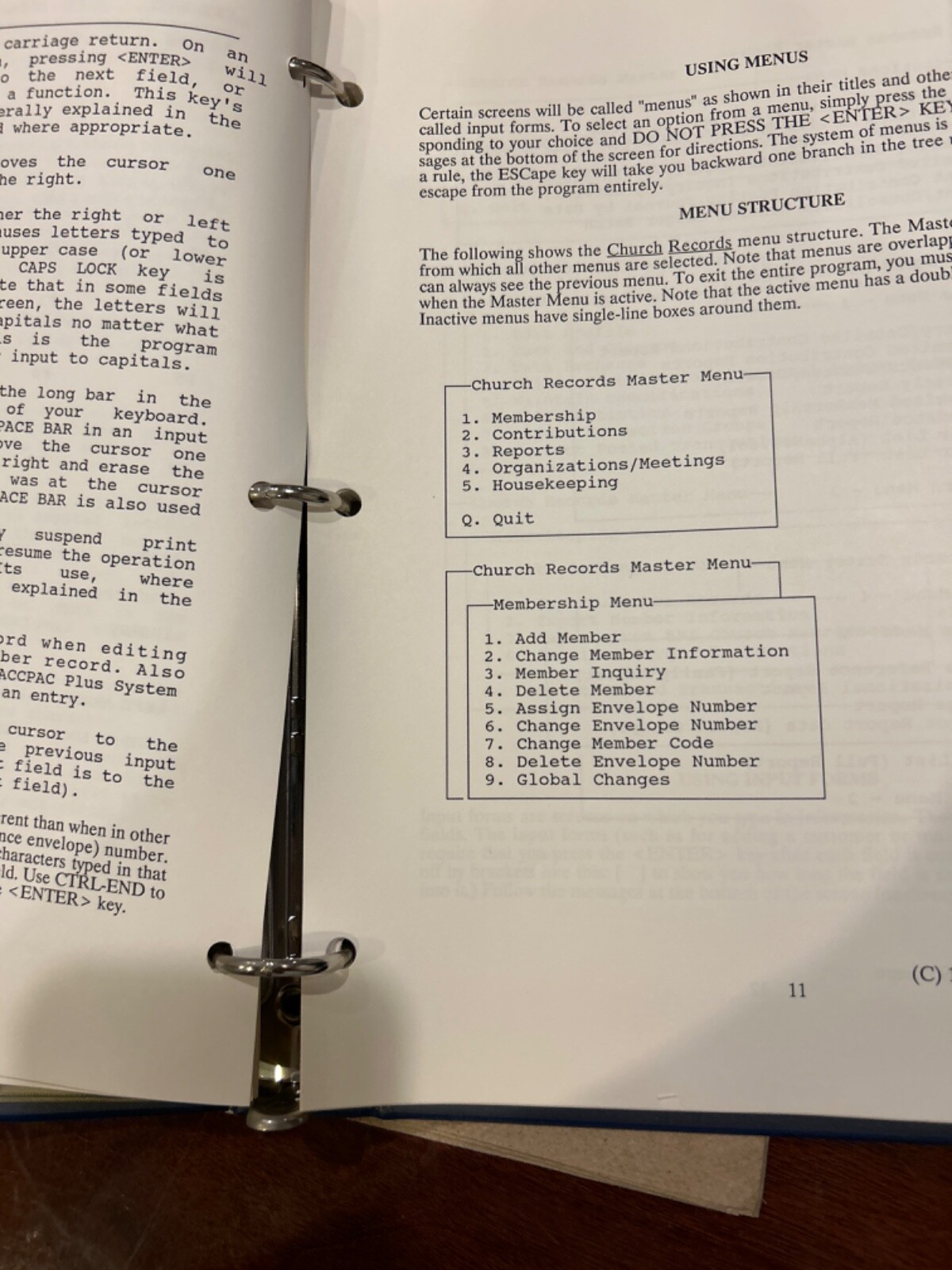UNUSED VINTAGE SOFTWARE. CHURCH RECORDS 5.1. USER DEMO. ACCPAC PLUS GL INTERFACE