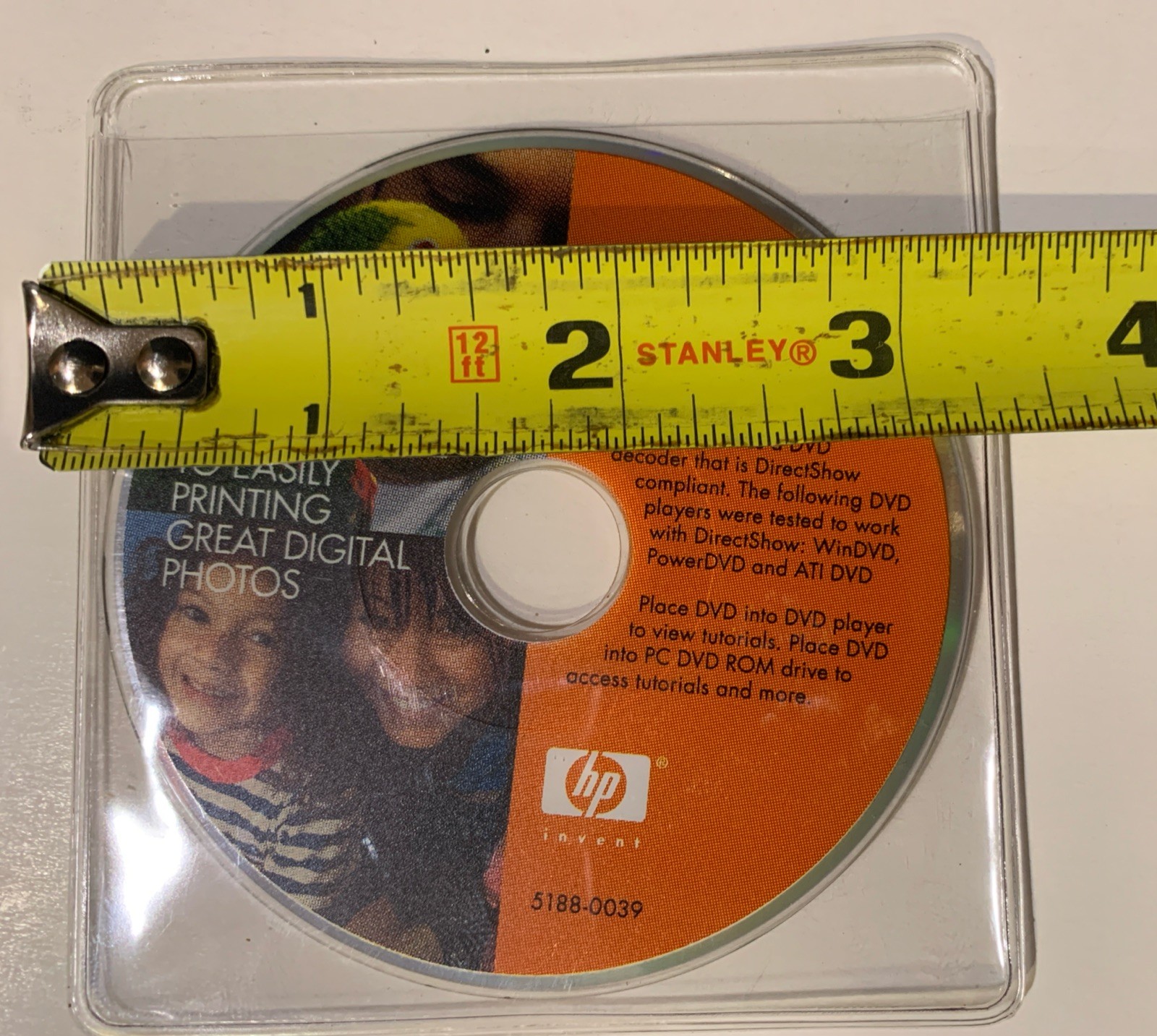 HP Digital Print Software 5188-0039 3.5 Disc Windows 98/2000/XP NEW OEM