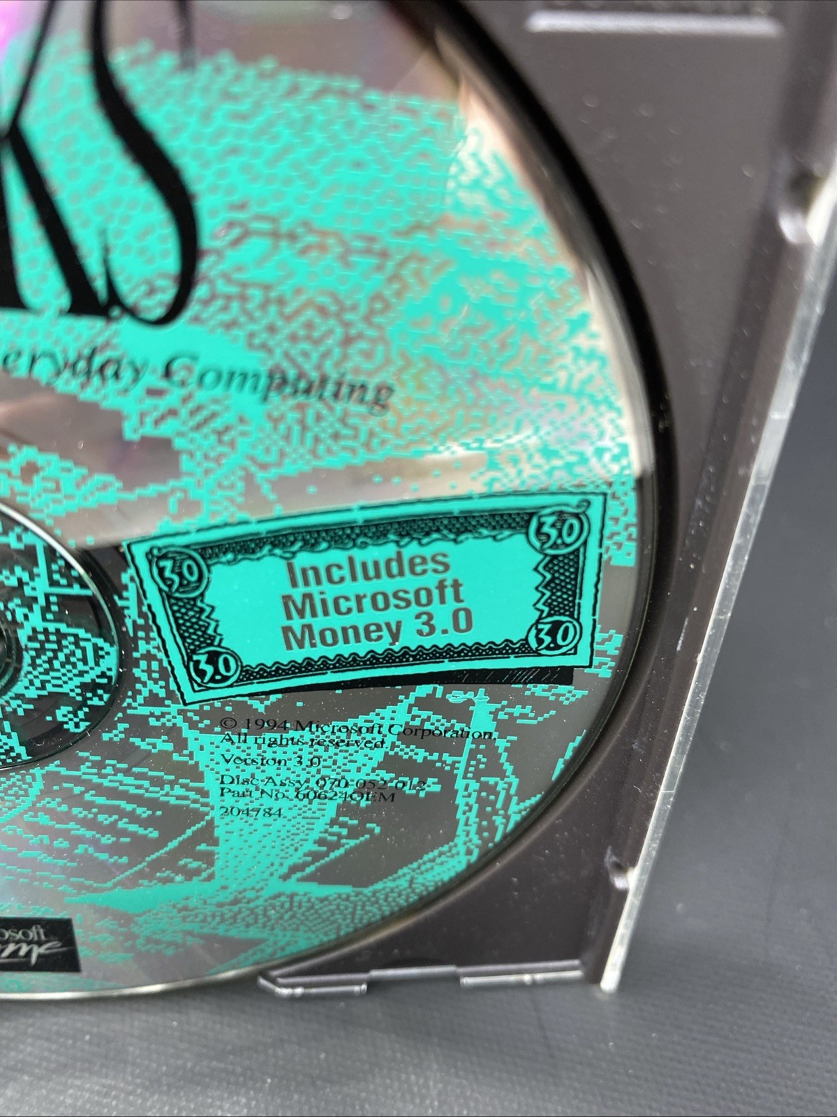 Microsoft Works for Windows 3.1, includes Microsoft Money 3.0 on the CD-ROM