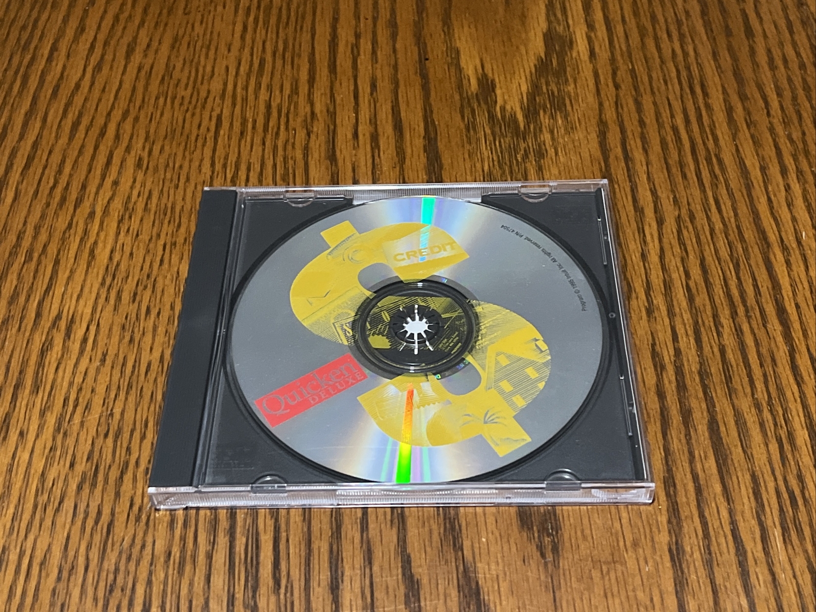 NEW Vintage Quicken Deluxe for Window 95 cd-rom Intuit 1994 Excellent Condition