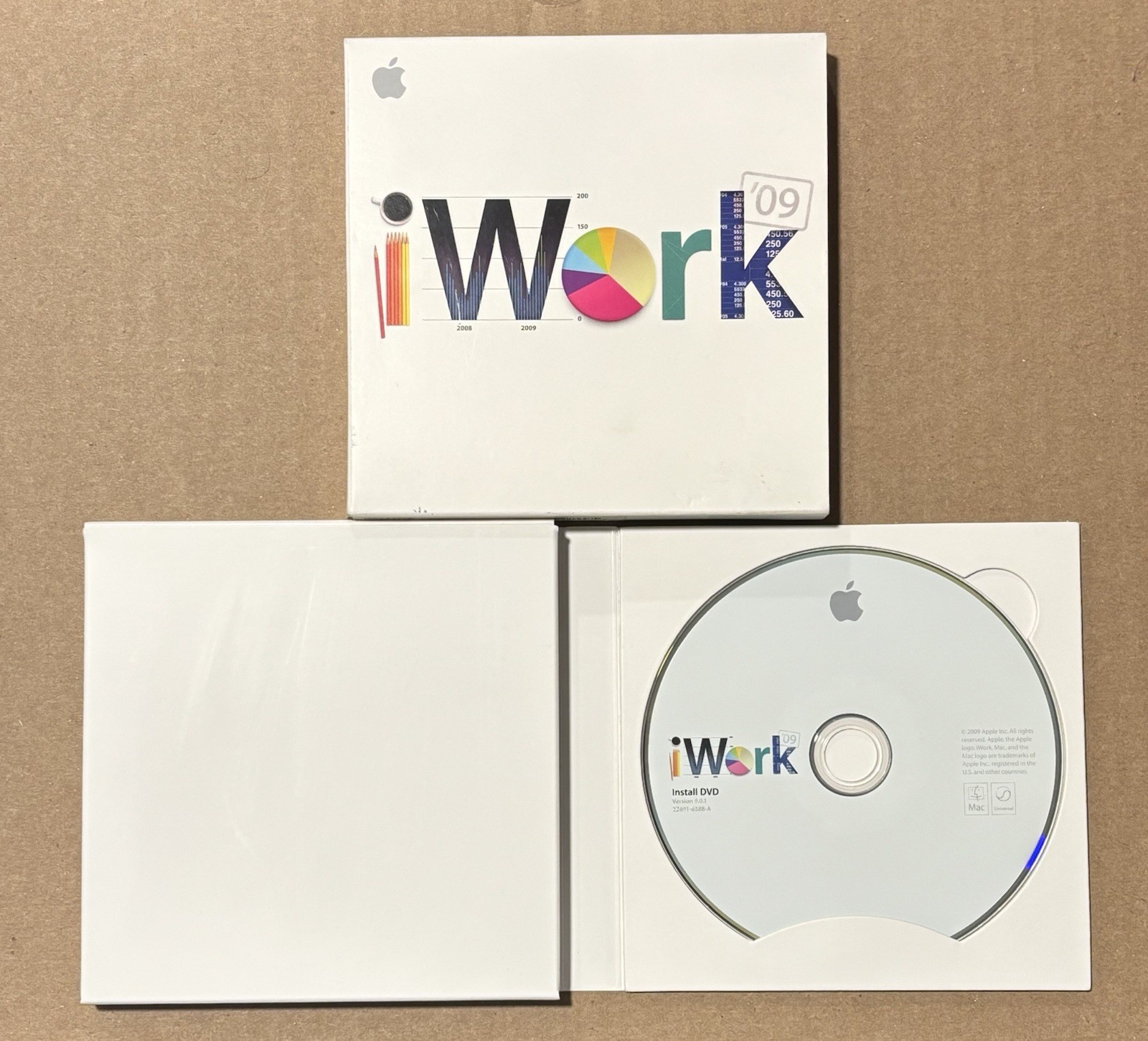 Apple iWork ’09 (Retail) – Full Version for Mac MB942Z/A Complete Software