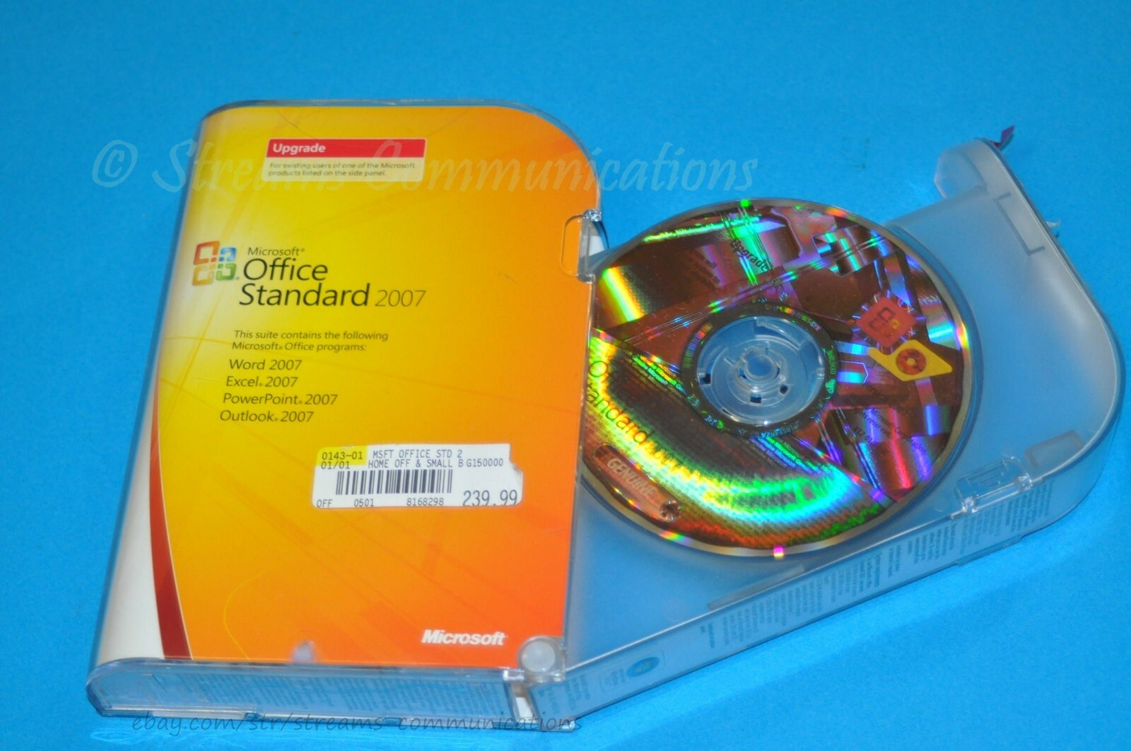 Microsoft Office 2007 Standard (Upgrade) Version With Product Key (SC1)