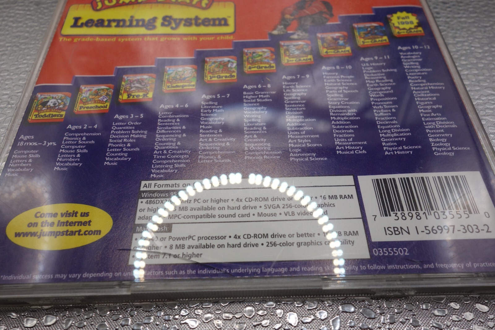Jump Start Typing Ages 7-10 (PC, Windows, Mac, CD-Rom)