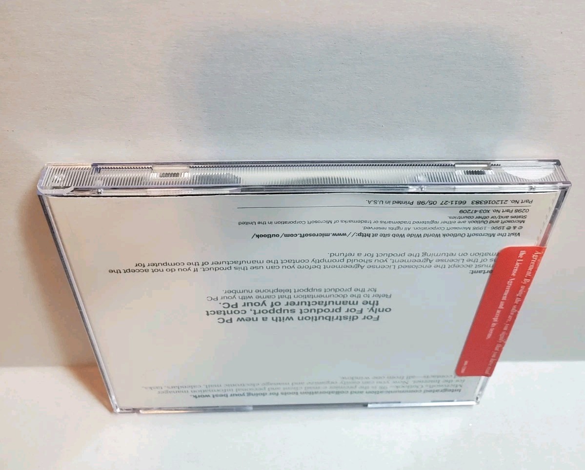 Vintage Microsoft Outlook 98 New & Sealed