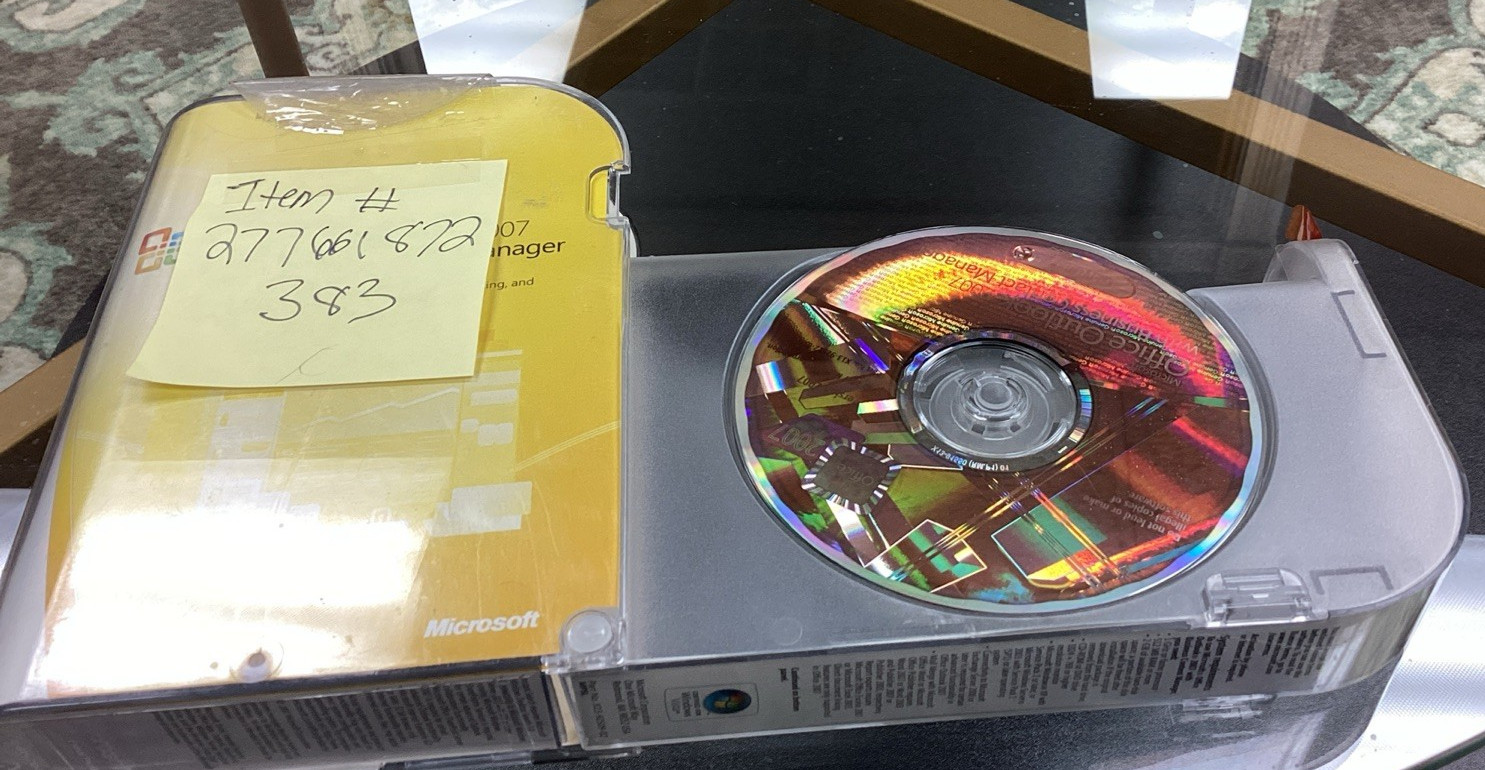Microsoft Office Outlook 2007 Software with Product Key Genuine