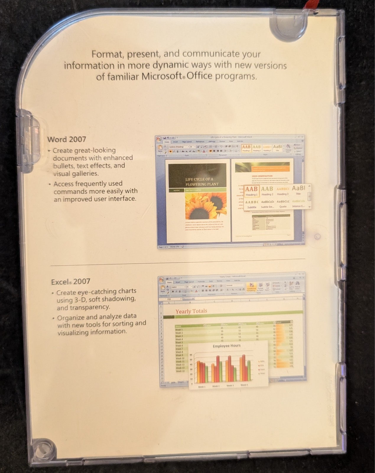 Microsoft Office 2007 Standard, Word, Excel, PowePoint ,Outlook-w/Product Key