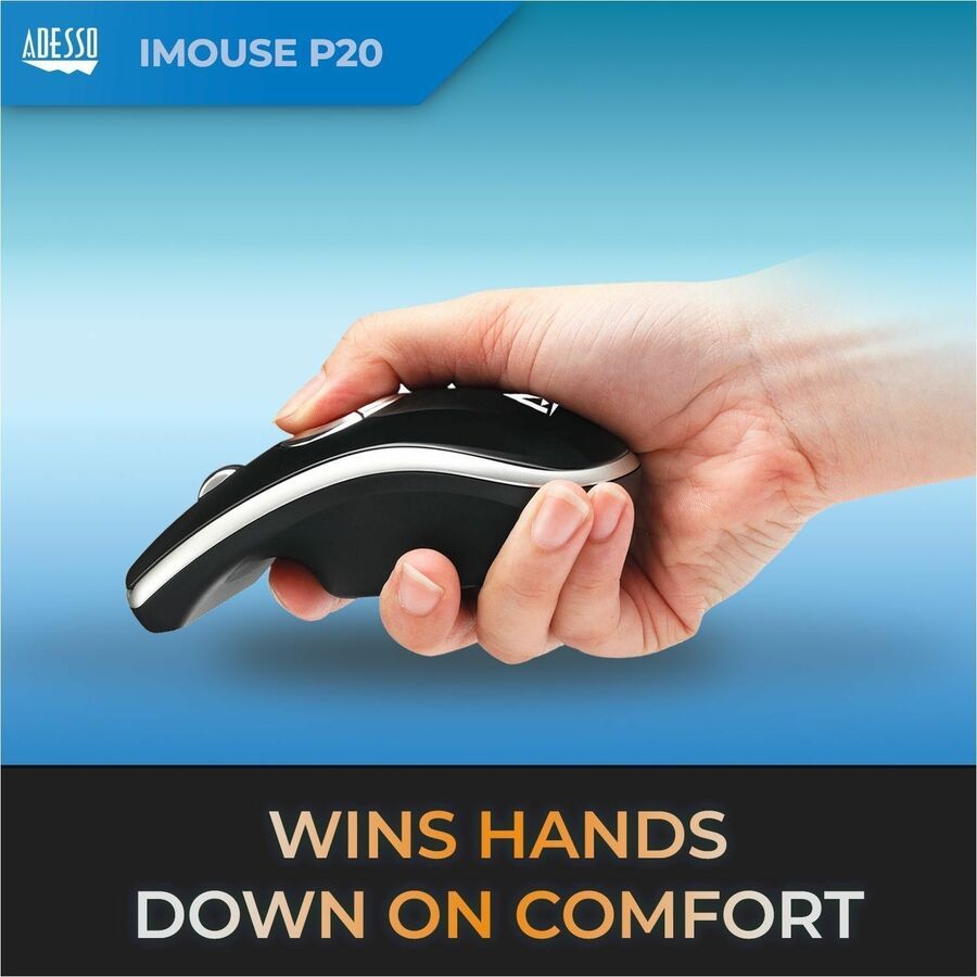 Adesso iMouse P20 Wireless Air Presenter Mouse