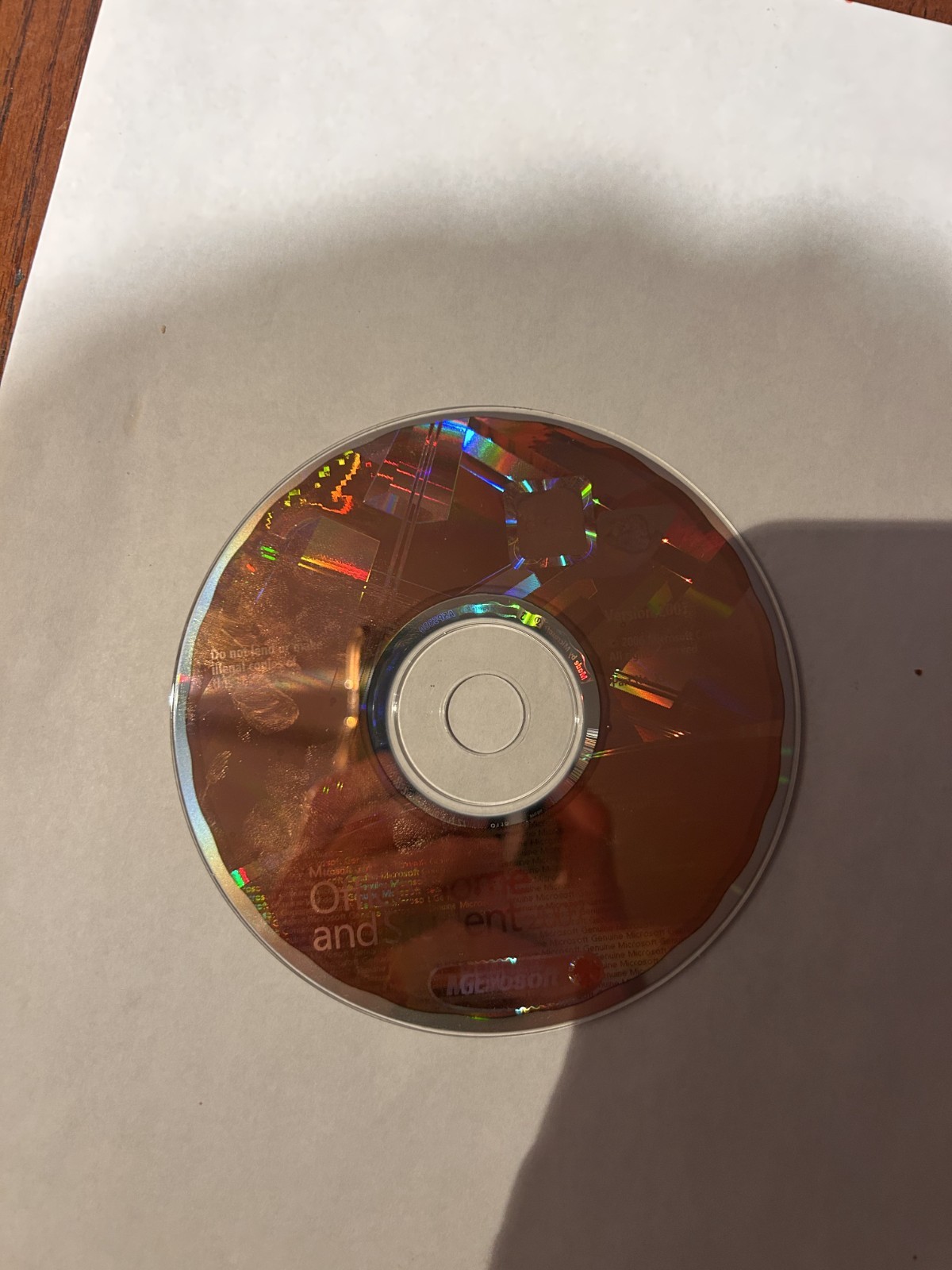 Microsoft office home and student 2007 with product key
