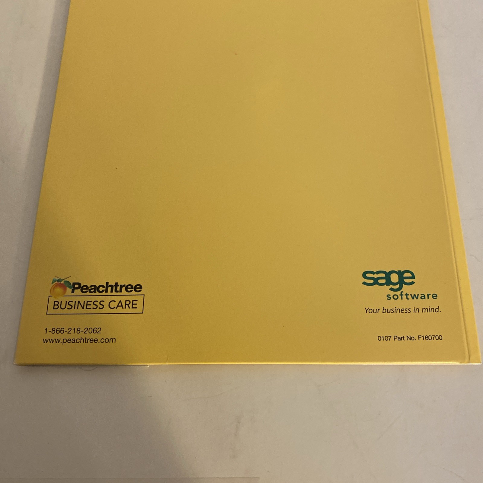 Safe Software Peachtree Business Care Accounting 2007 Self Study Guides