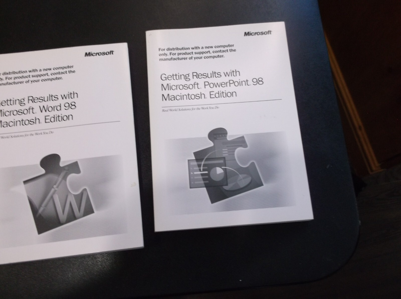 Microsoft Office 98 Gold Macintosh Edition with some manuals Mac