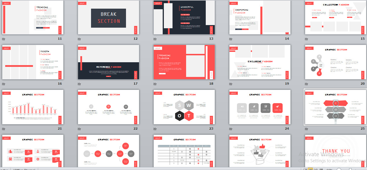 POWERPOINT TEMPLATED – Templated Powerpoint for Presentation 003