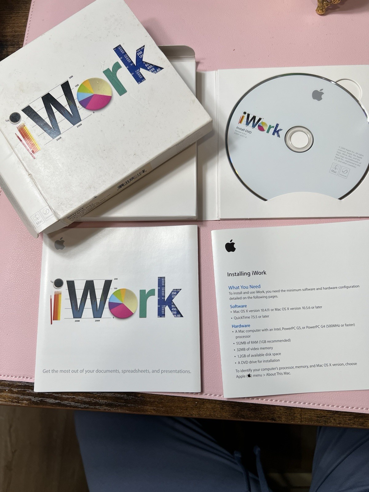 Apple iWork ’09 Retail Version for Mac MB942Z/A