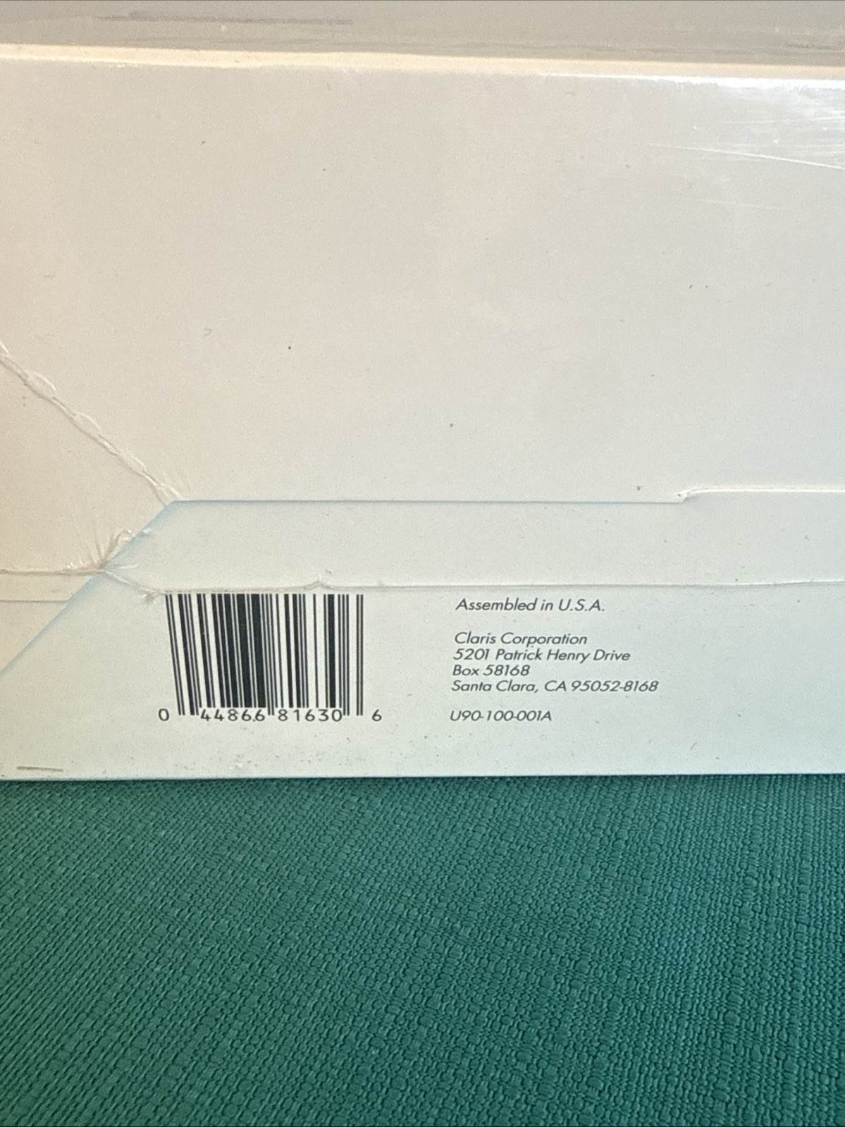 Vintage Claris FileMaker Pro Macintosh Software Sealed Promotional Copy NOS 1990