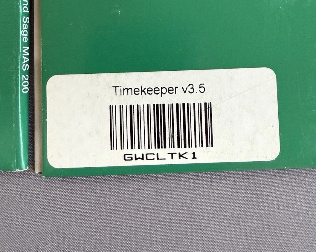 Sage MAS90 (Windows), MAS200 (Client/Server & SQL Server) New Sealed. ? Key Code