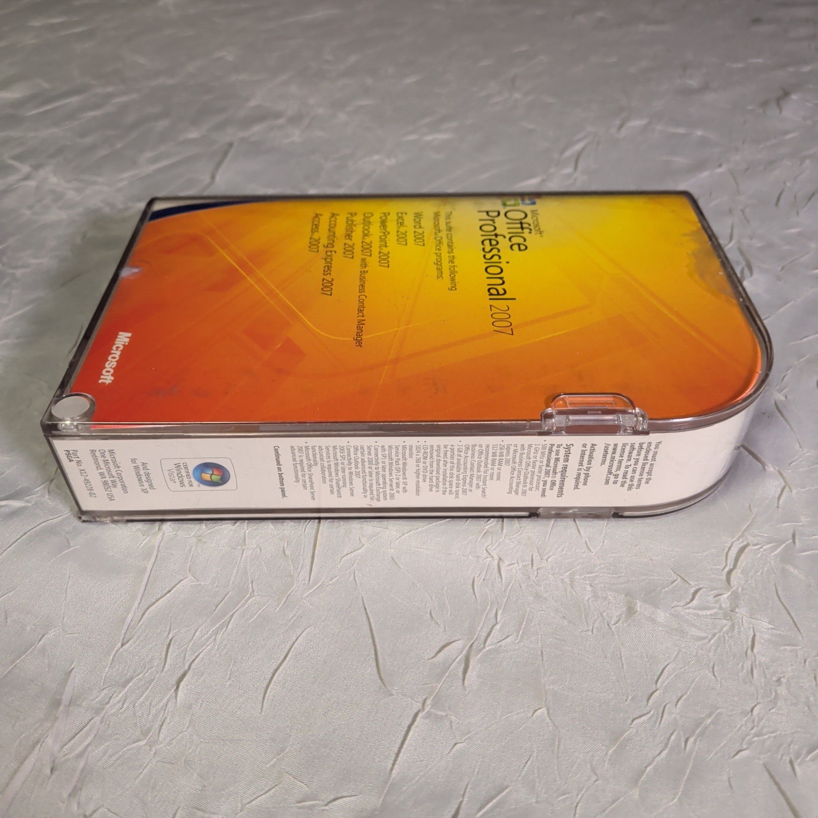 Microsoft Office 2007 Professional Full English Retail Version w/ Product Key