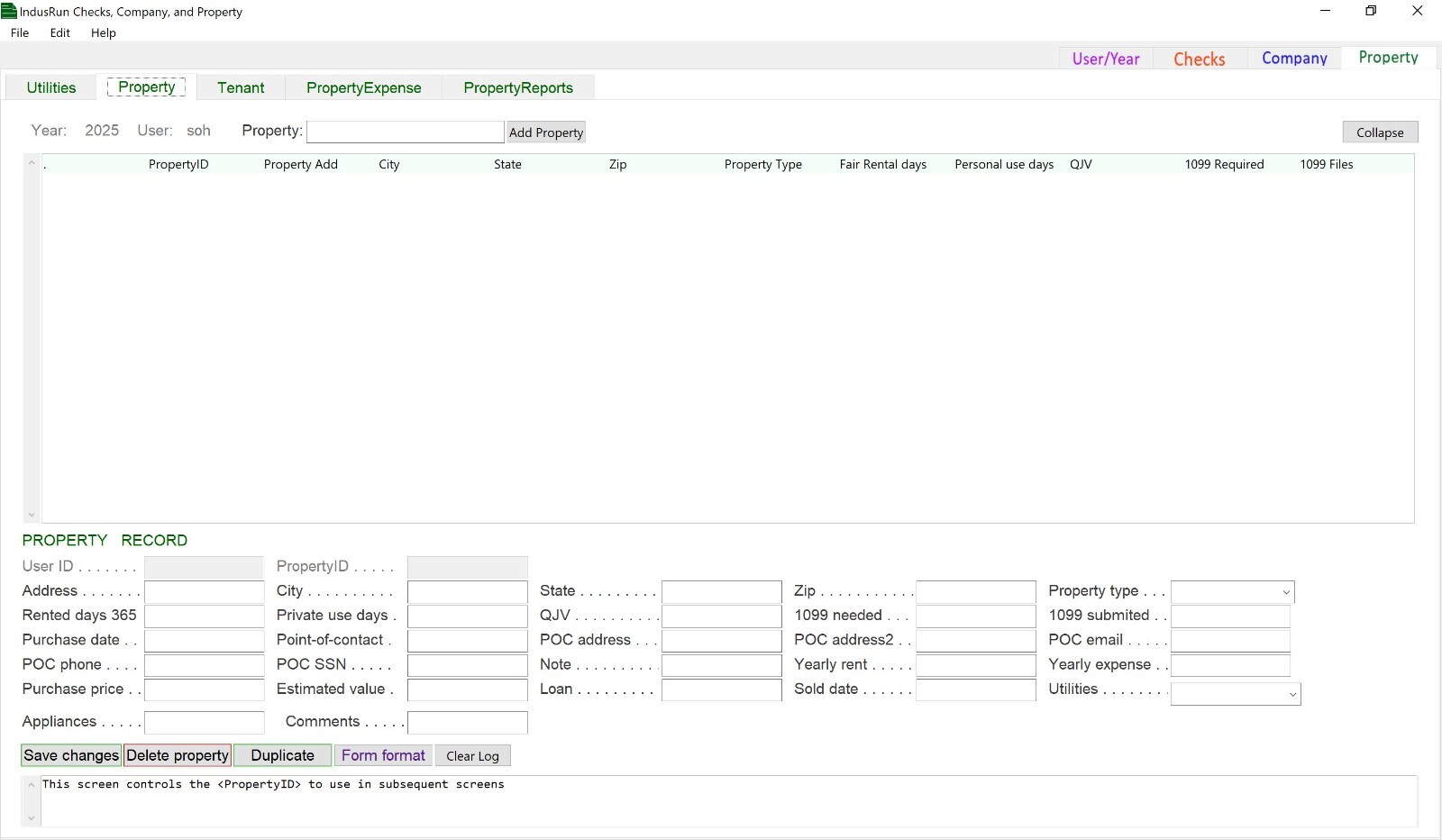 IndusRun check printing software Windows + free manage companies and properties