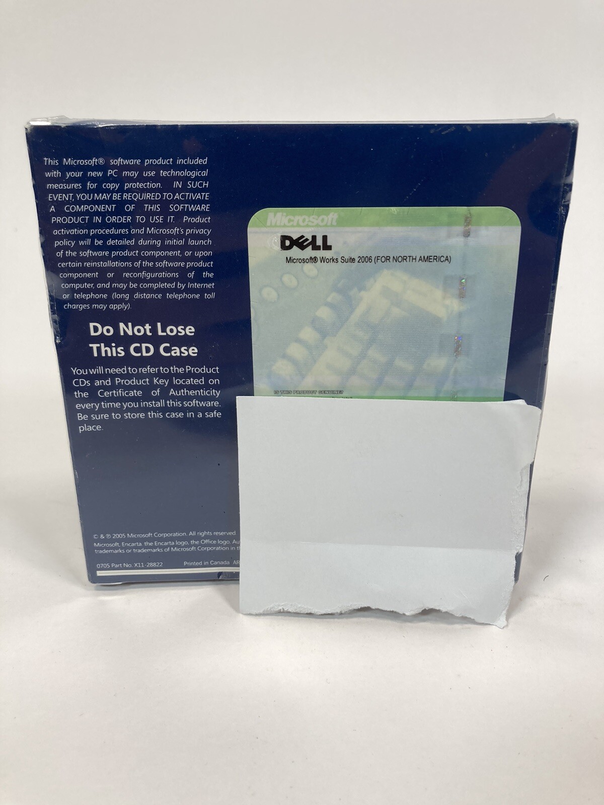 Microsoft Works Suite 2006 PC Includes Key and Product Codes Sealed