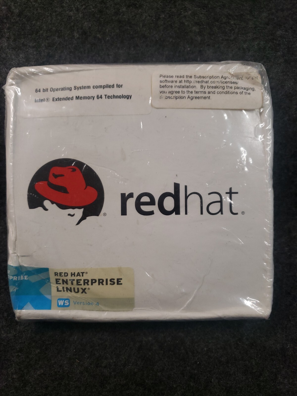 RED HAT ENTERPRISE LINUX WS VERSION 4 New Sealed …………………..(DS4D2)