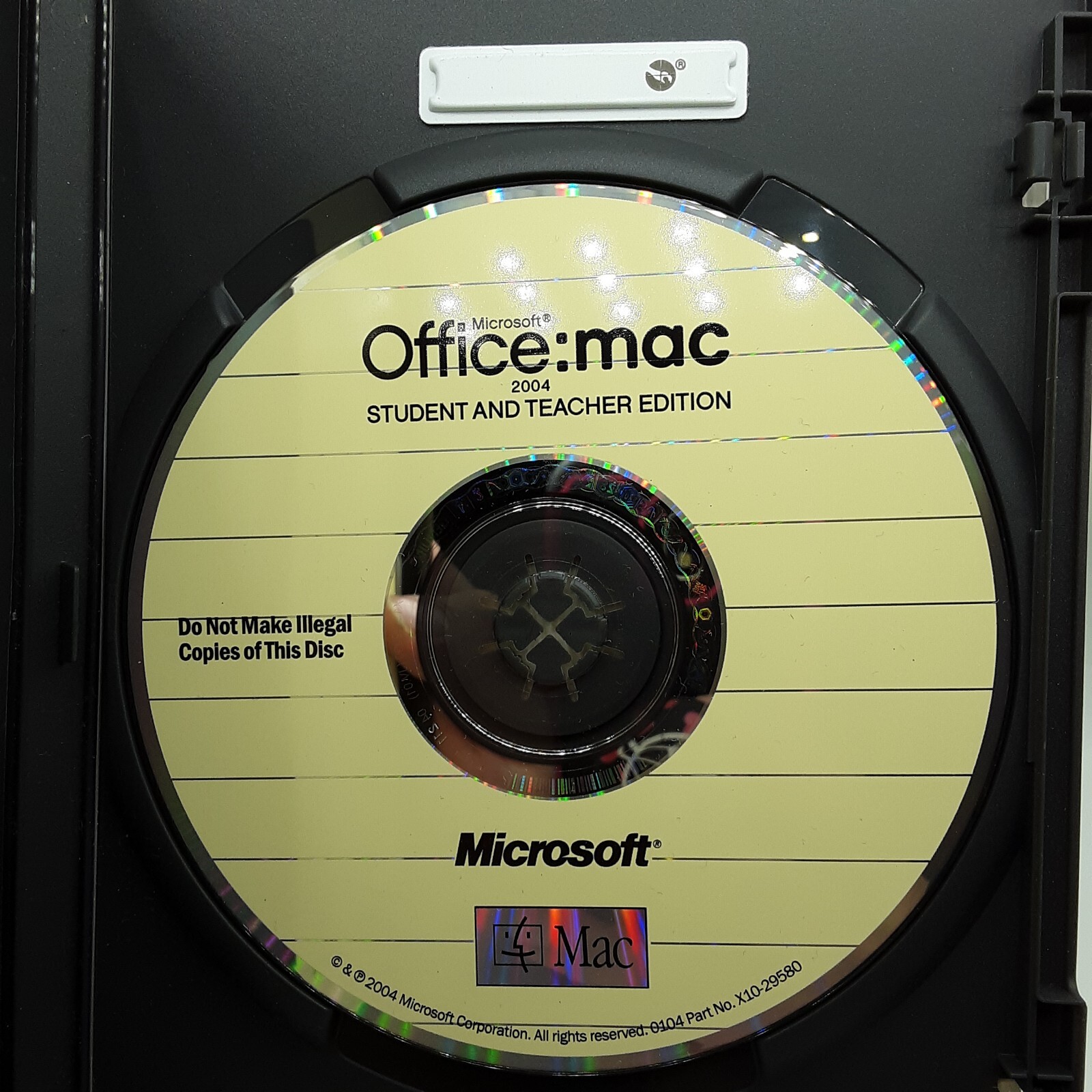MS Office MAC 2004 Student & Teacher Edition 3 computers 3 Users Full Retail