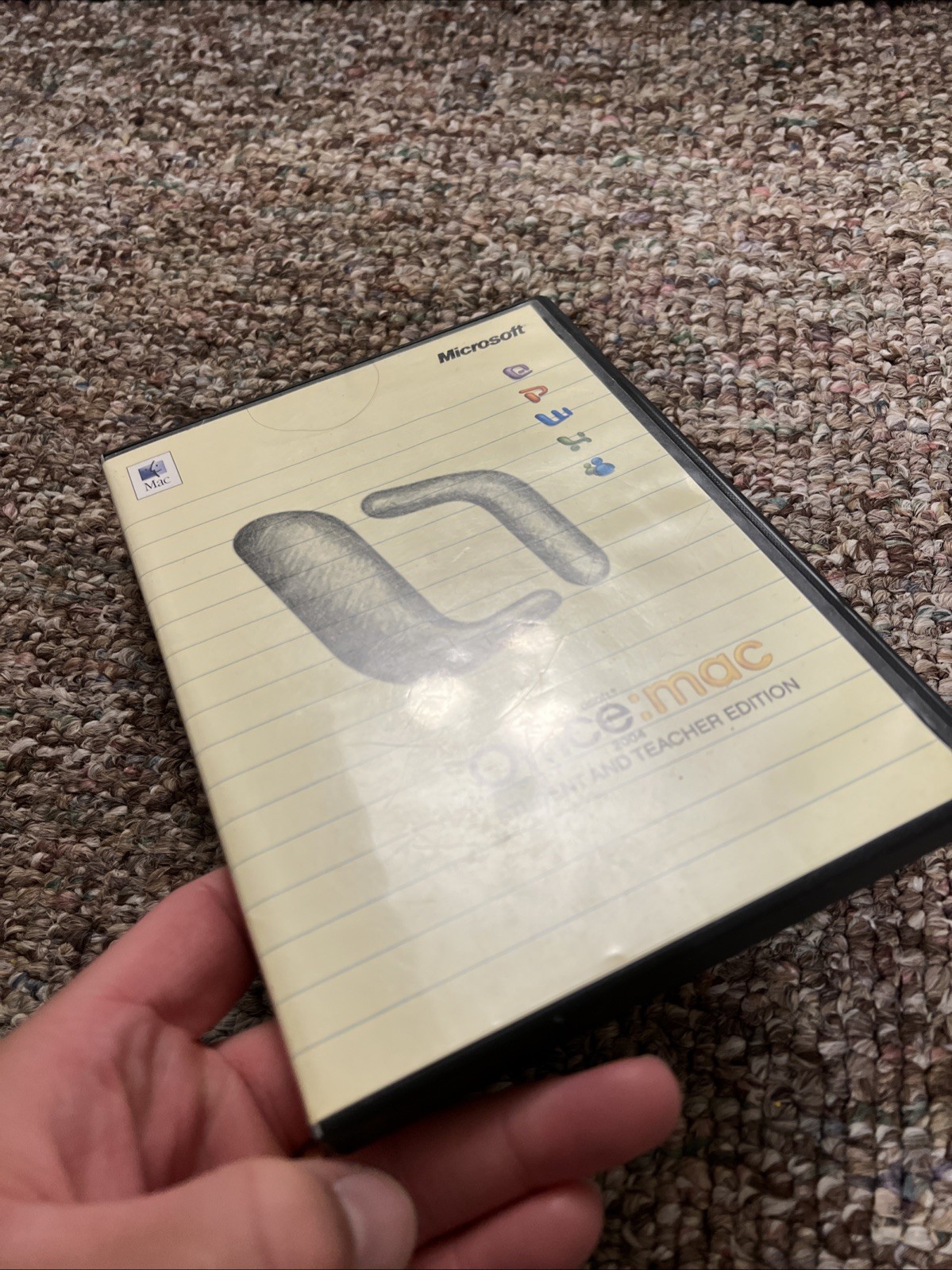 Microsoft Office Mac 2004 Student and Teacher Edition Software 3 Keys w/ Booklet