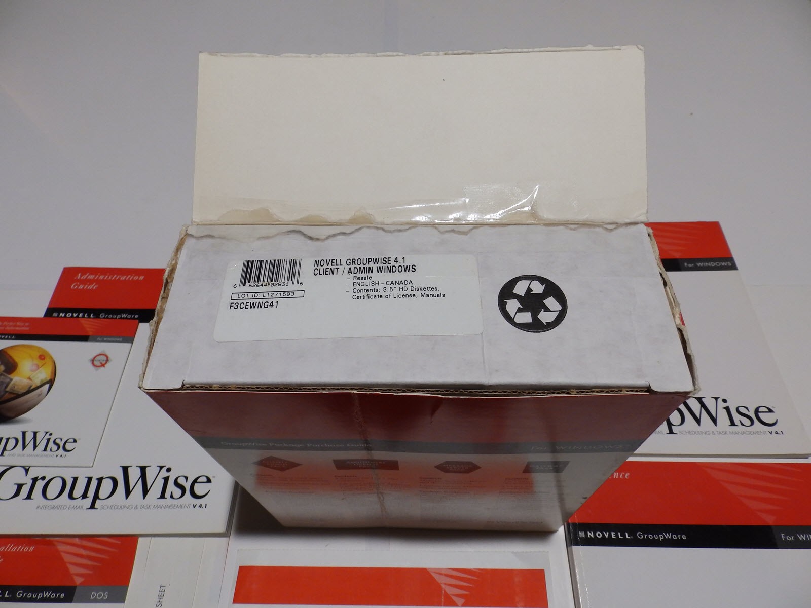 Vintage Software – Novell GroupWise for Windows v4.1 Client/Admin Pack