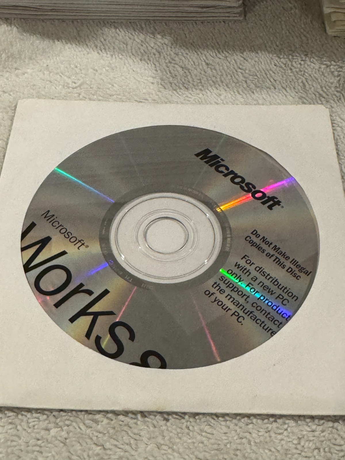 Microsort Works 8 (Windows PC, 2004) – SERIAL # NOT INCLUDED!!!