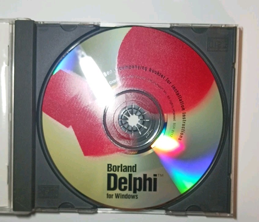 Borland Delphi Windows 95