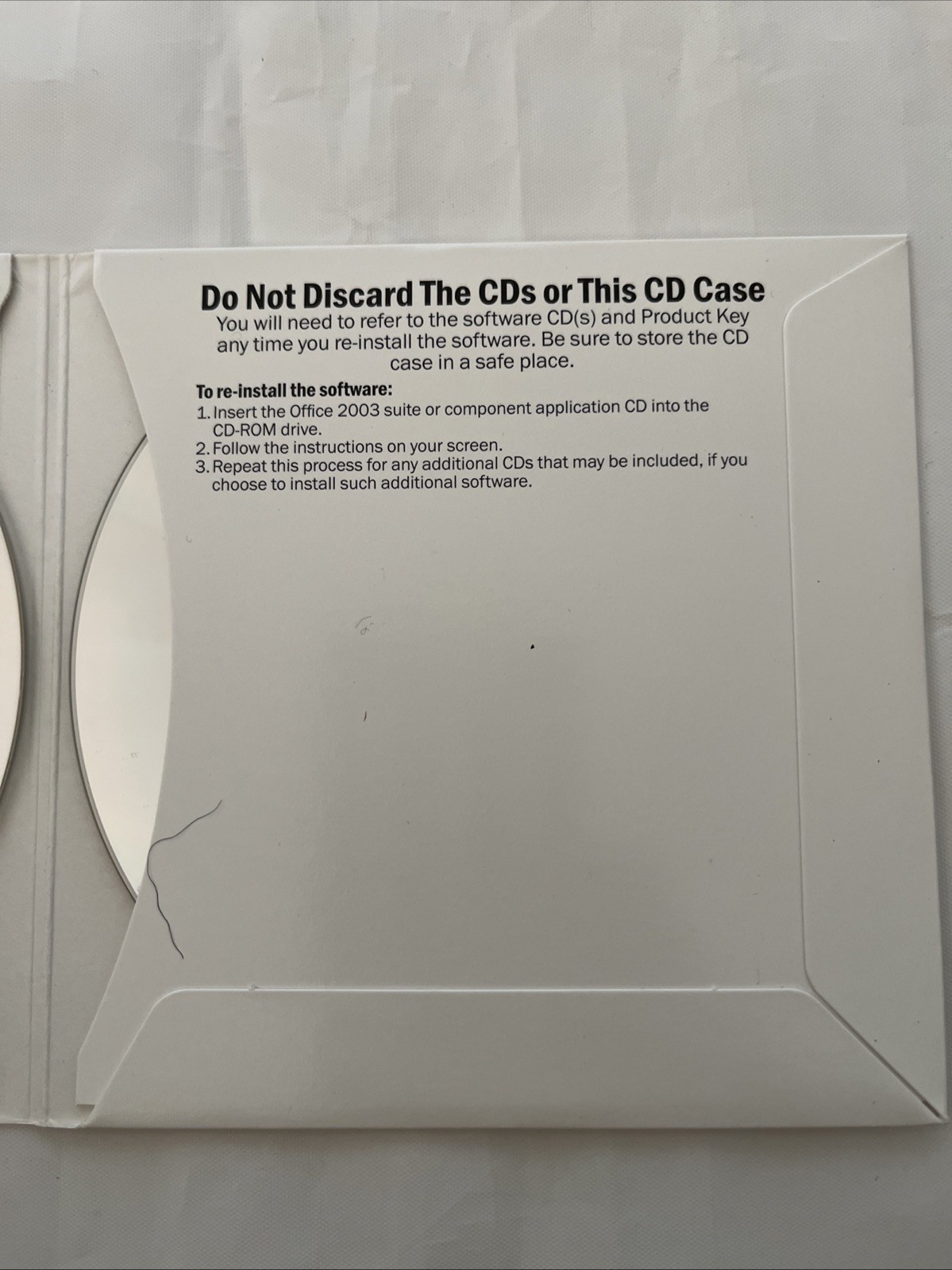 Microsoft Office Professional Edition 2003 w Business Contact Manager 2 Disc Set