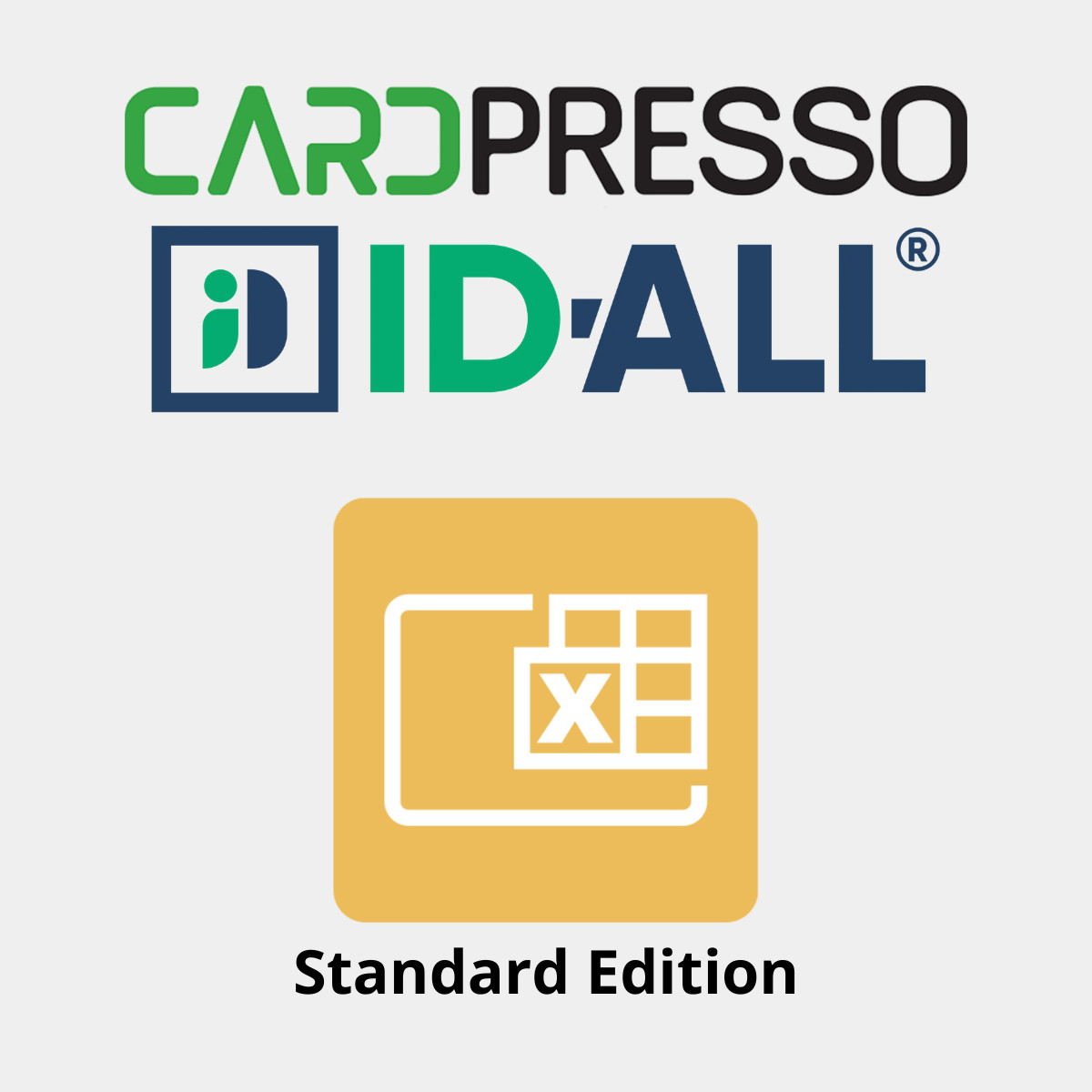 New CardPresso ID-ALL Standard Edition ID Card Design Software