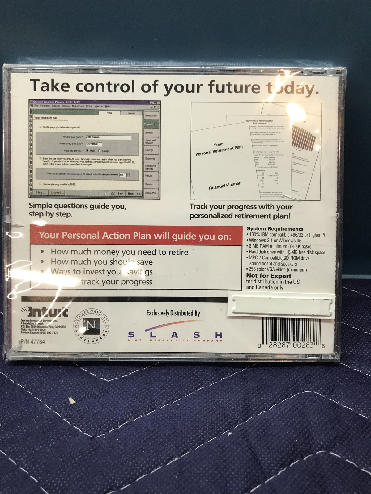 Quicken Financial Planner Win 95, Win 3.1 QuickPlan Edition