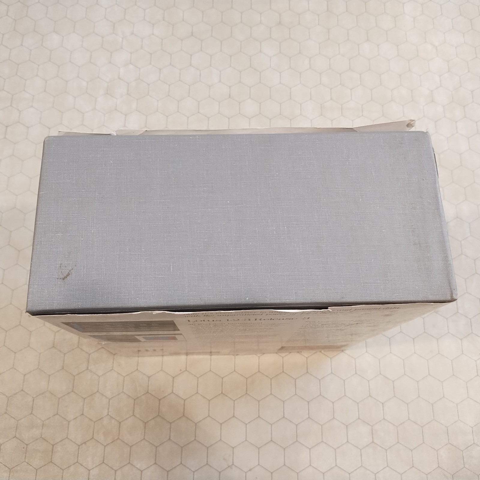 Lotus 1-2-3 Version 3.0, 3.5″ disks, original box/manuals, spreadsheet, 1989!