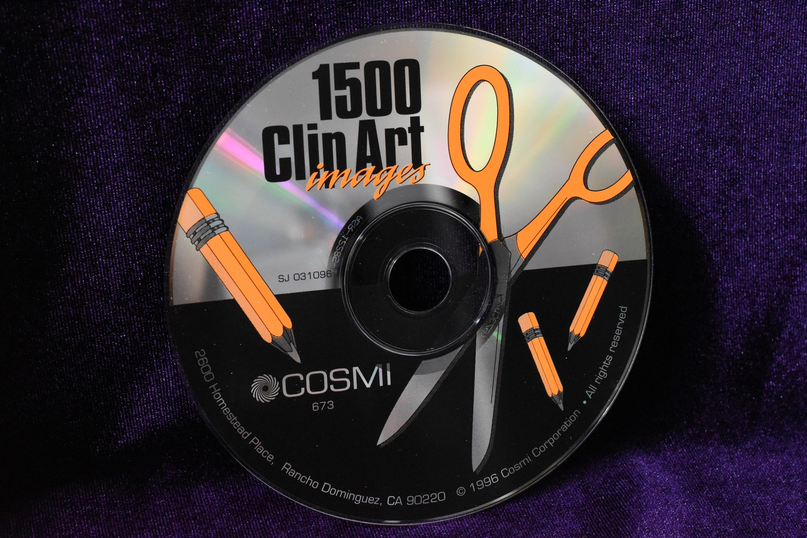 1500 Clip Art Images Computer PC Vtg CD Cosmi (1996) – Graphics Pictures Design
