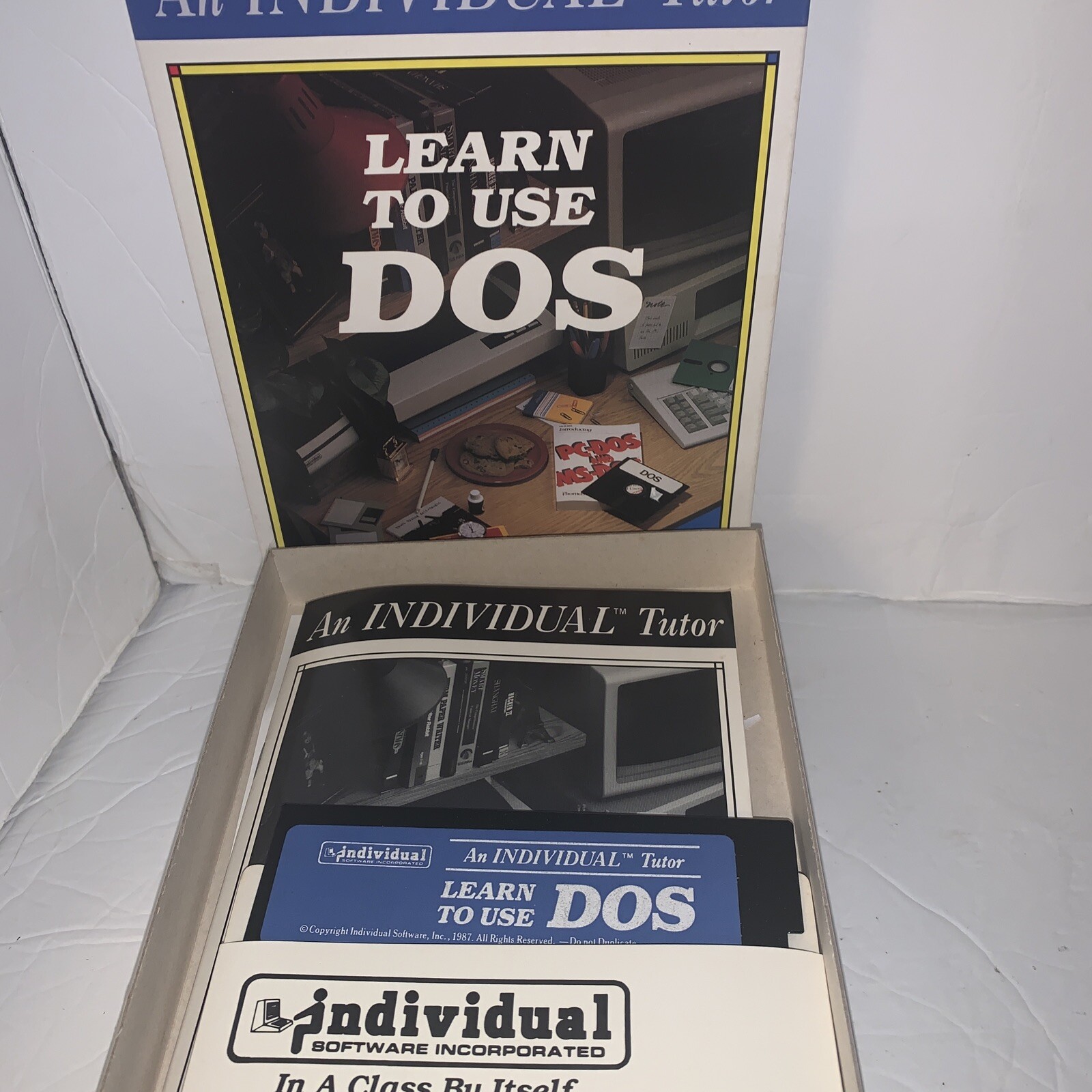 Vintage DOS Computer Based Learning Tools – Learn To Use By Individual Software