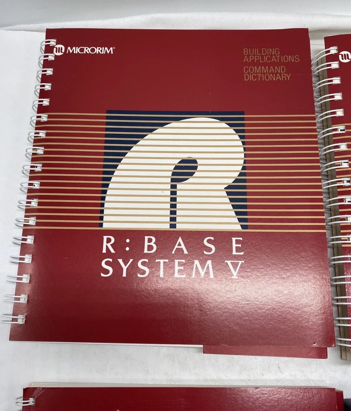 Microrim R Base System V Complete Set with Manuals and Floppy Disks