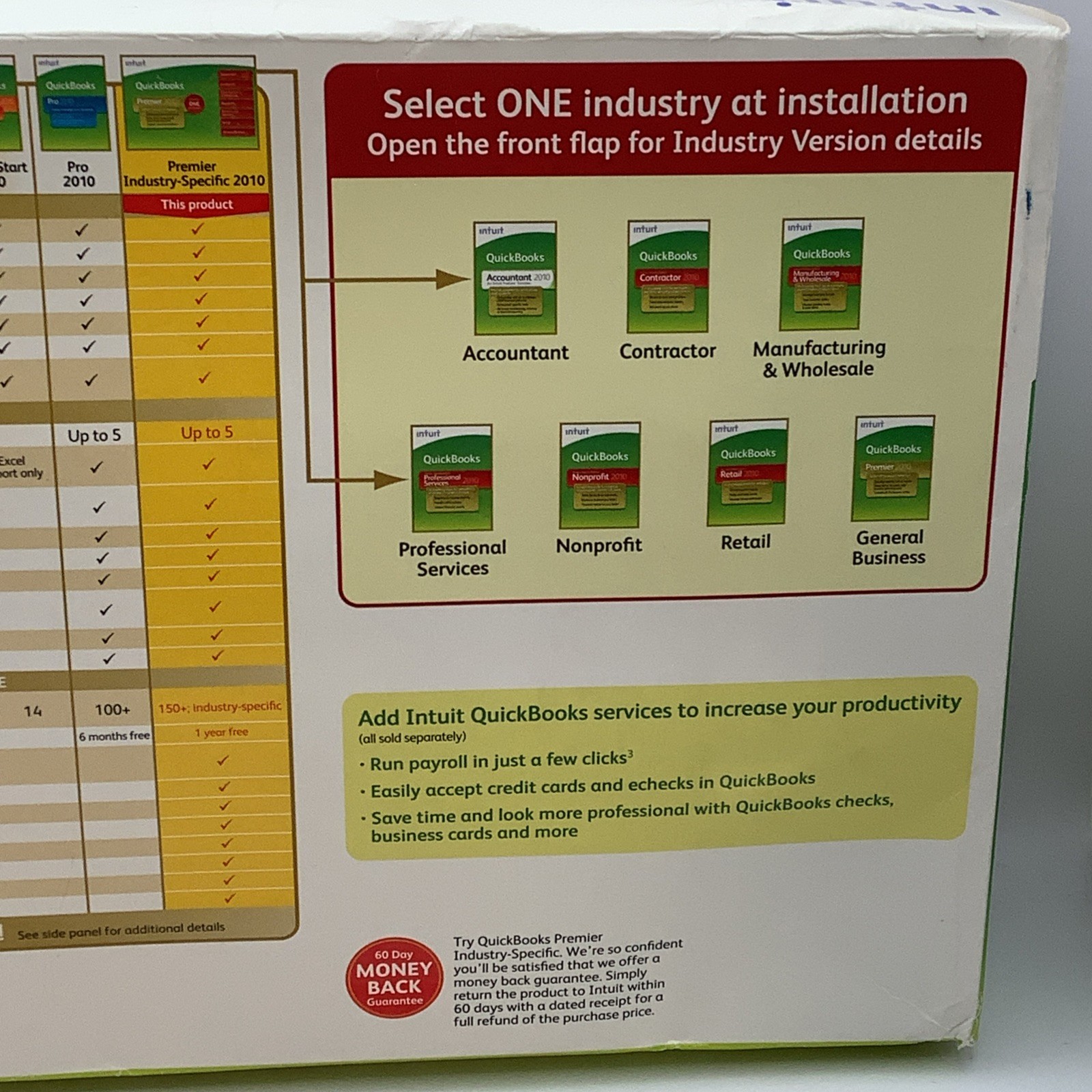 NEW Quickbooks Financial Software Premier 2010 Windows Retail SEALED