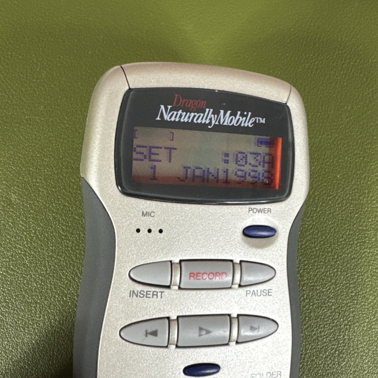 Vintage Dragon Naturally Speaking Mobile 3.01