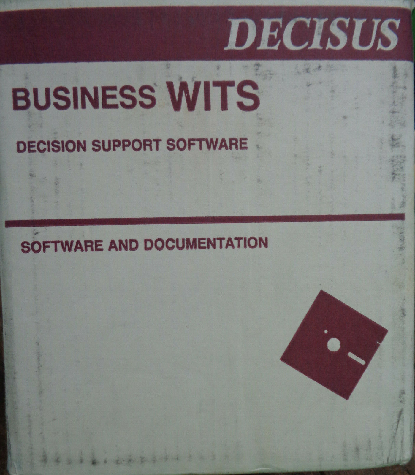 BUSINESS WITS, by Decisus (a Xerox company) – plus 3 extra modules 1990 Pristine