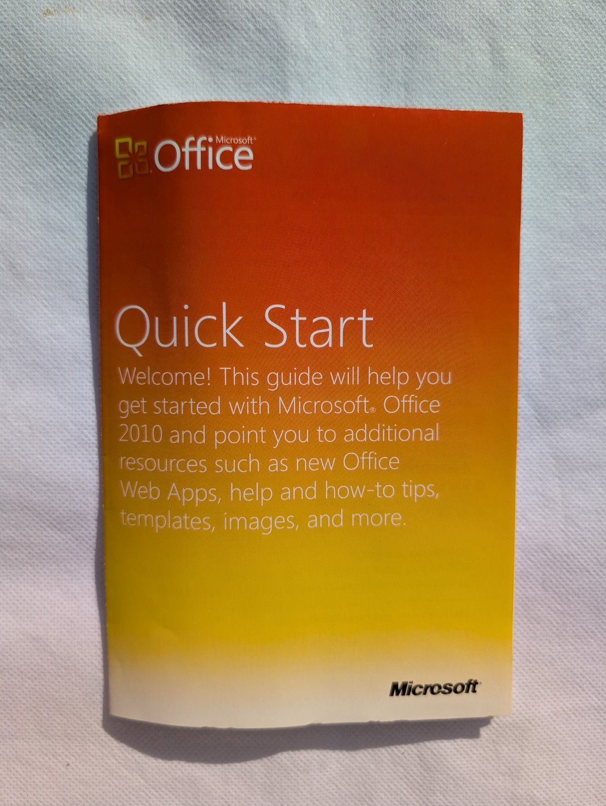 Microsoft Office Home and Business 2010 Software Disc DVD & Product Key