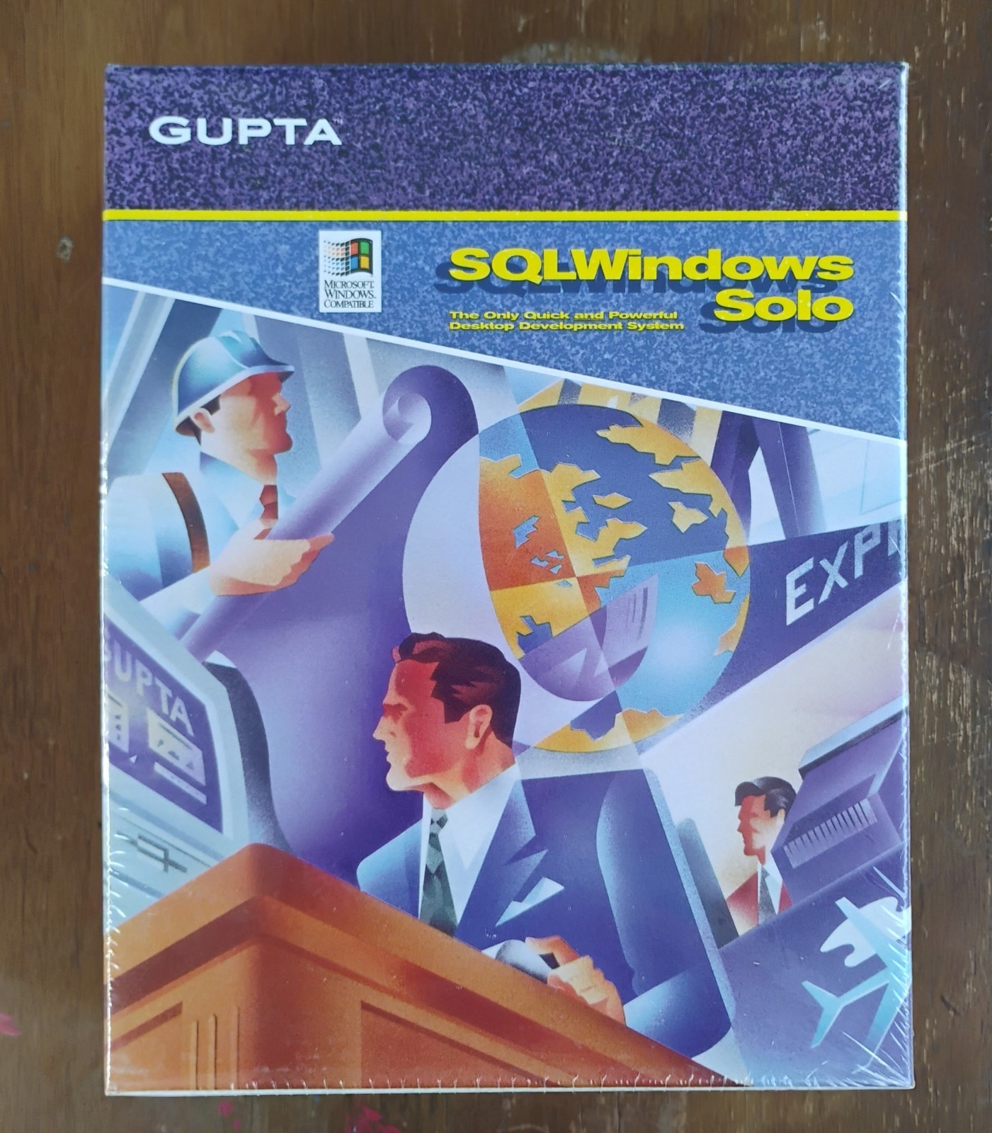 Gupta SQL Windows Solo, v 5.0, 1994, New Factory Sealed box