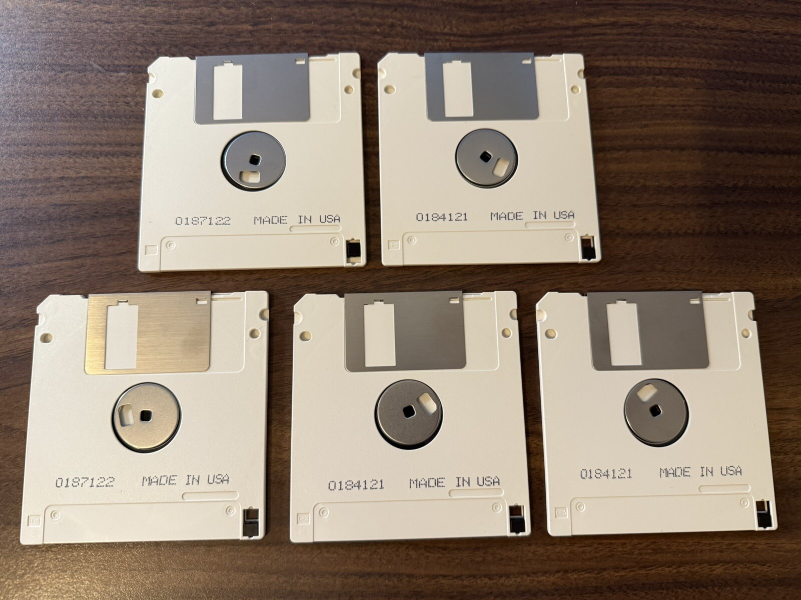 Early Microsoft Excel For Windows 2.1 on five 3.5″ Floppy Disks 1987-89 Software