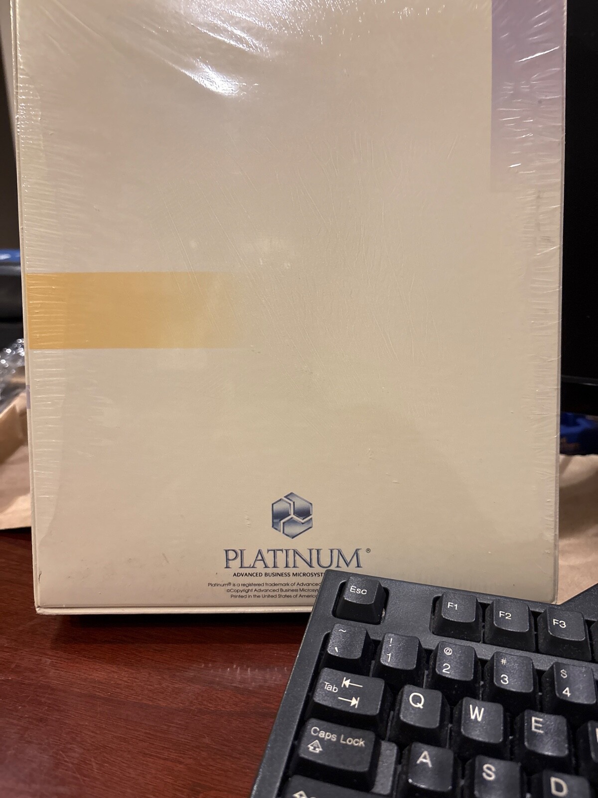 RARE BRAND NEW IN SHRINK WRAP PLATINUM ERP –PLATEAUX DATA SERVERS FOR WINDOWS.