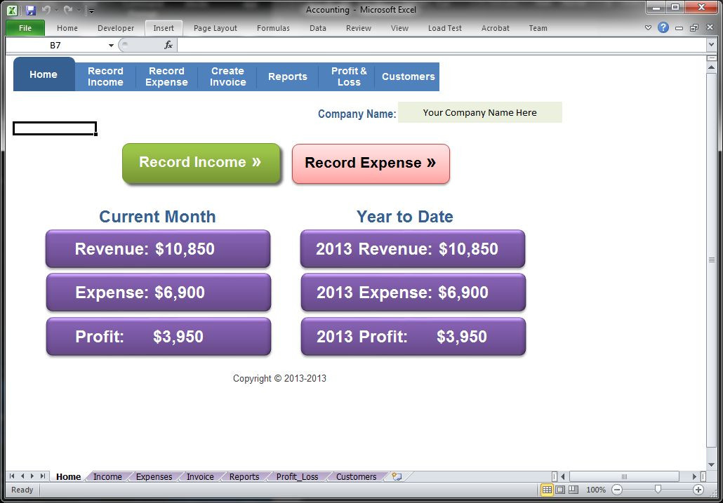 Small Business Accounting Software Record Income and Expense Transactions