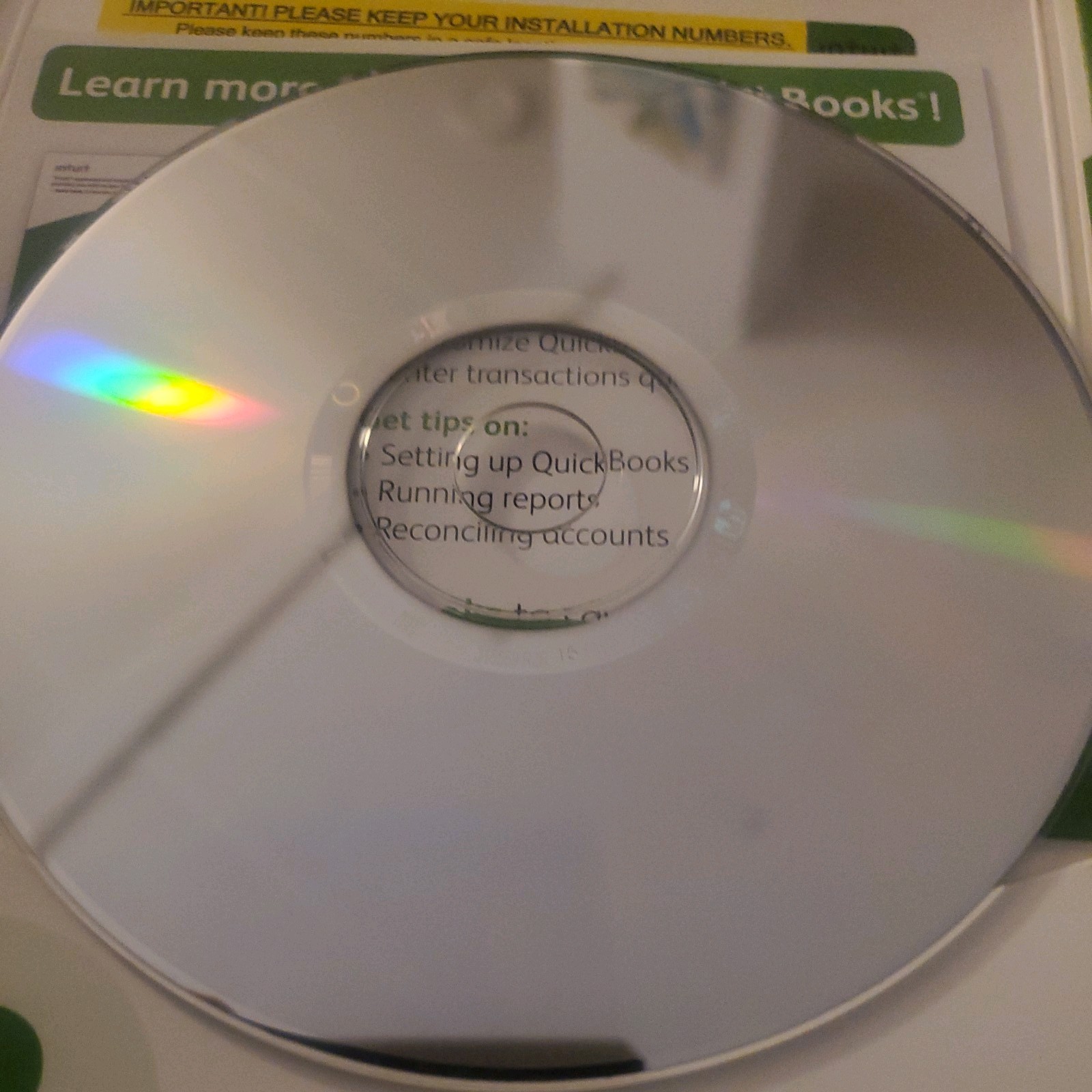 Intuit Quickbooks Accounting Pro 2009 for PC Window XP