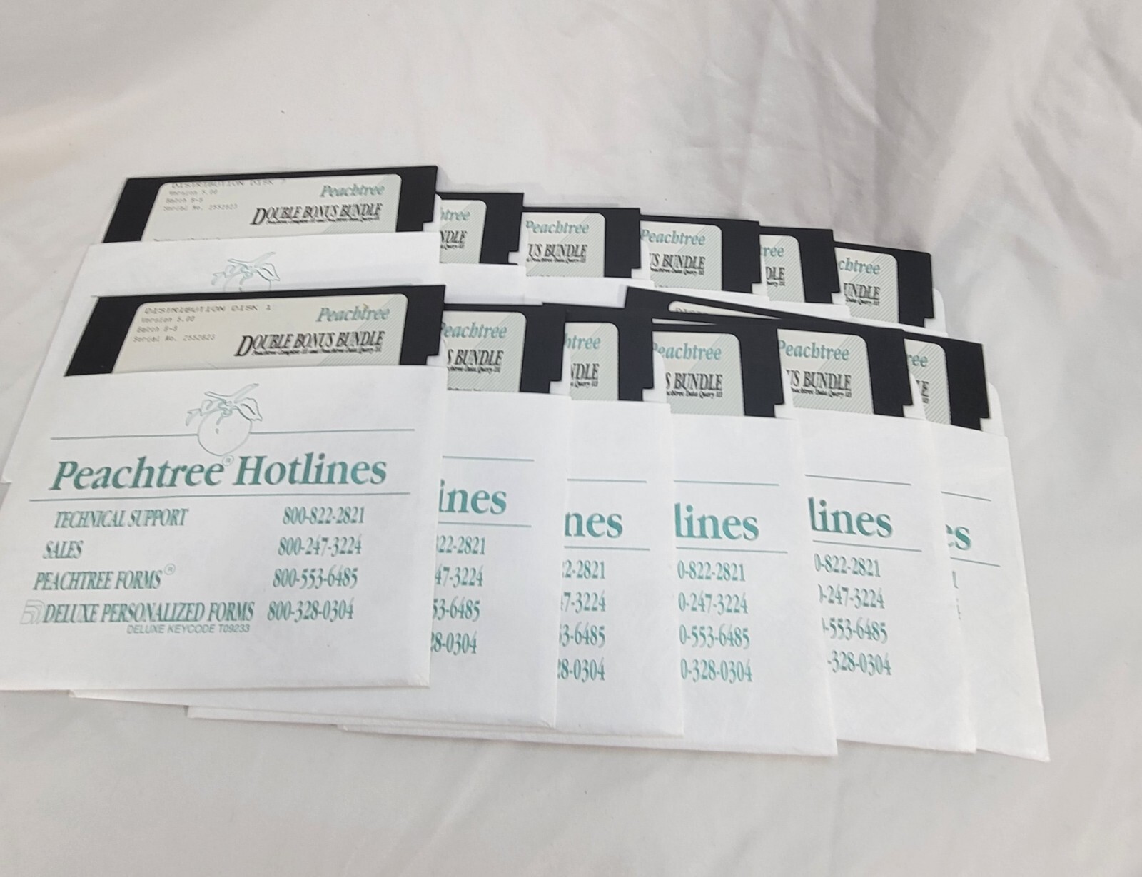 Vtg Peachtree Complete III Accounting System + Data Query III + Manuals & Disks