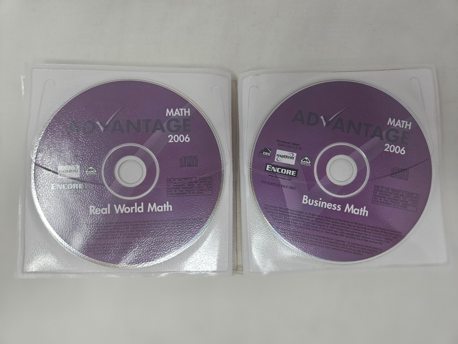 Math Advantage 2006 PC CD-ROM
