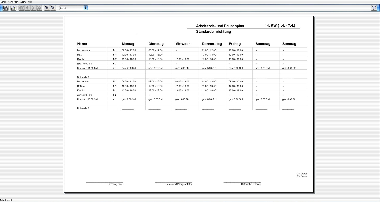 Büropersonal planen,Dienstplan Software,Dienstplanscout,Office Programm,Personal
