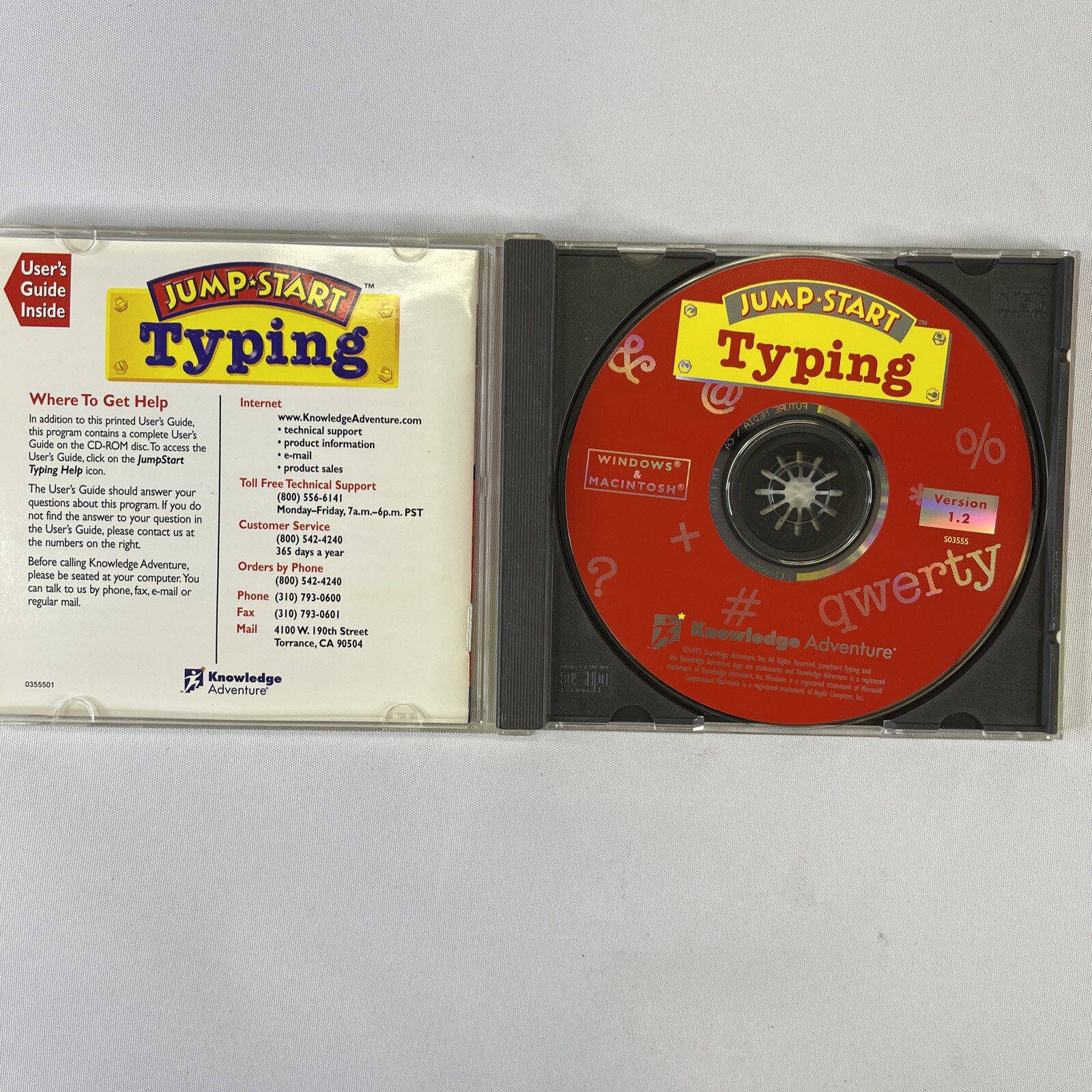 Jump Start Typing Ages 7-10 (PC, Windows, Mac, CD-Rom)
