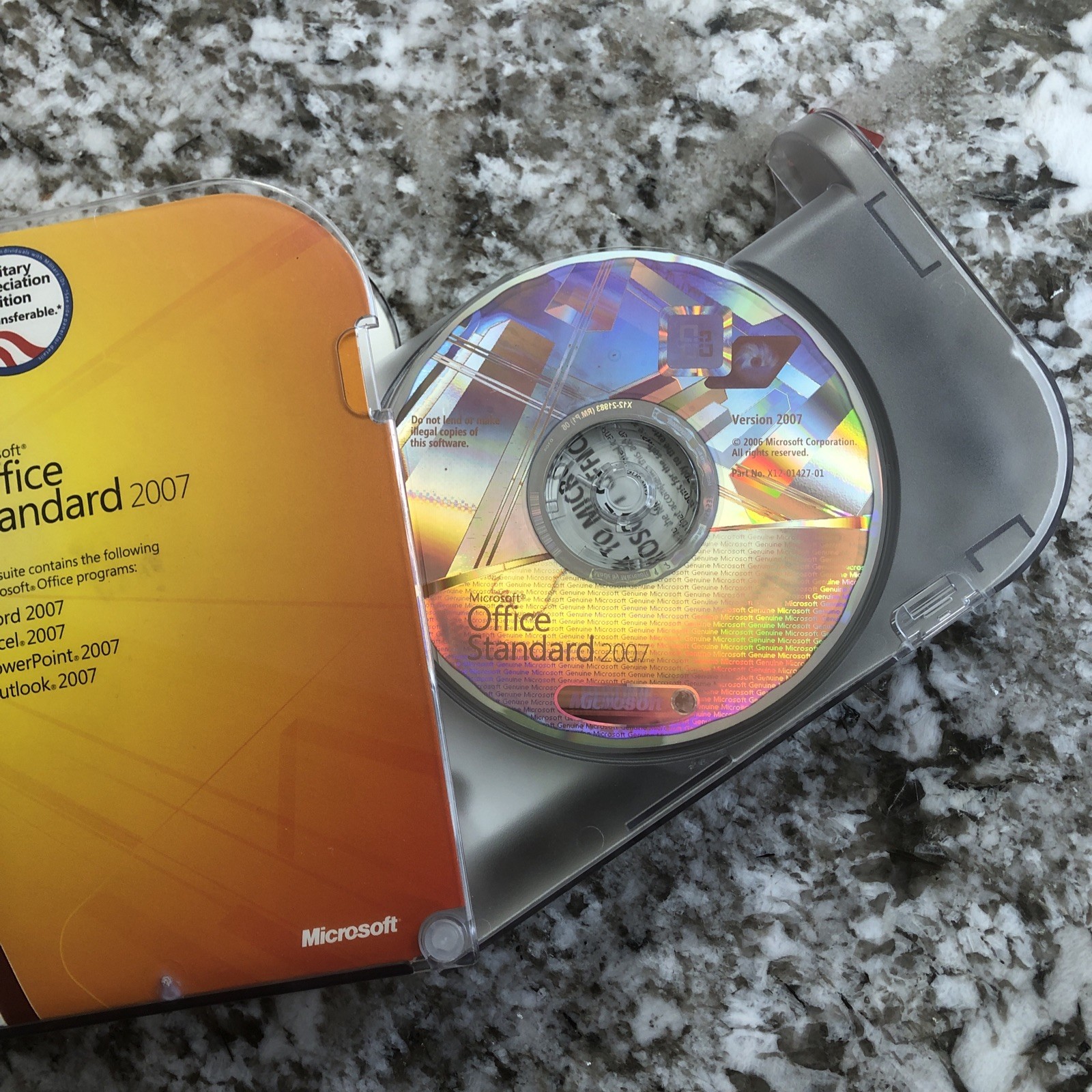 Microsoft Office Standard 2007 Military Appreciation Edition Word Excel Etc. 2/3